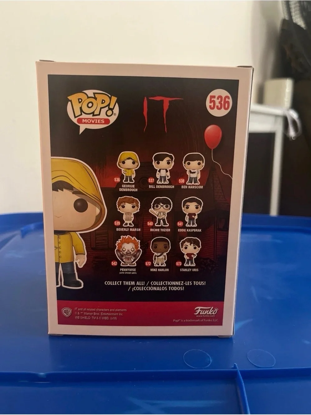 Funko Georgie Denbrough Pop! Figure - Yellow and Green